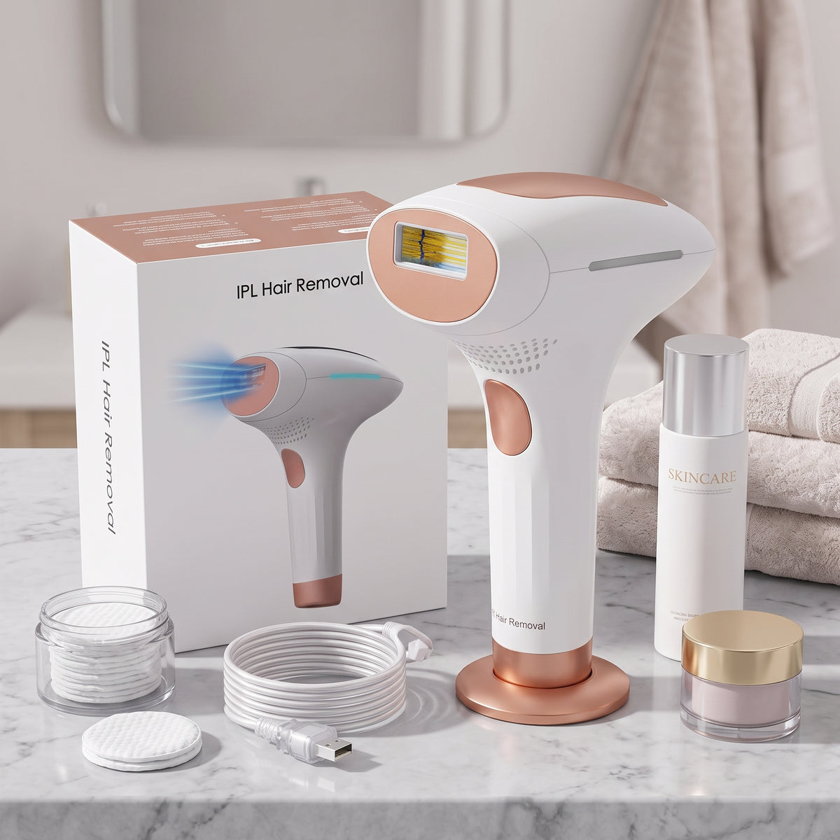 IPL Permanent Hair Removal Kit — Complete At-Home Set
